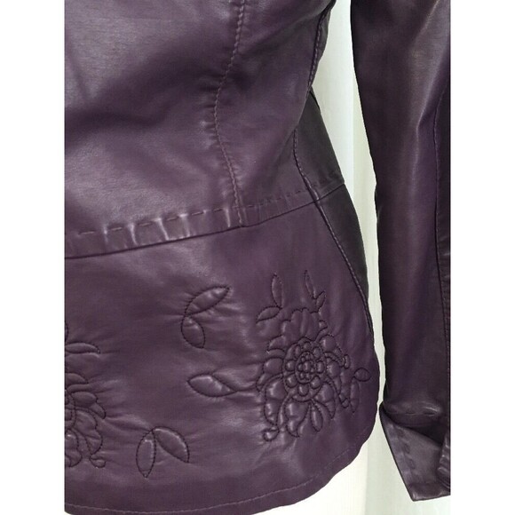 Chico's Women's Jacket Antonia Laredo Purple Jacket Chico's Size 0 / 4 NWT - Picture 9 of 12